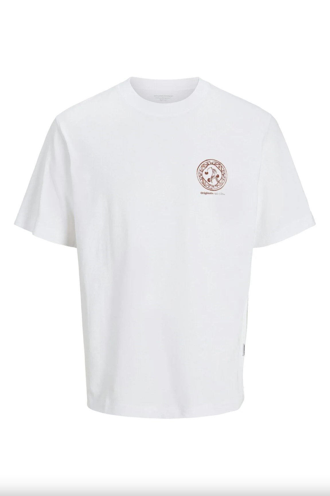Jack&Jones JORPAROS CHEST TEE SS CREW NECK Beyaz Erkek Gömlek