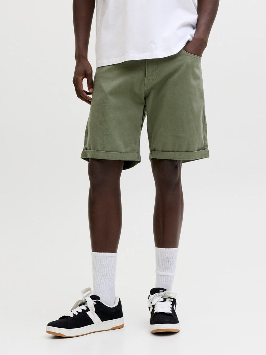 Jack&Jones JPSTRICK DYLAN ORIGINAL SHORTS REG Yeşil Erkek Şort