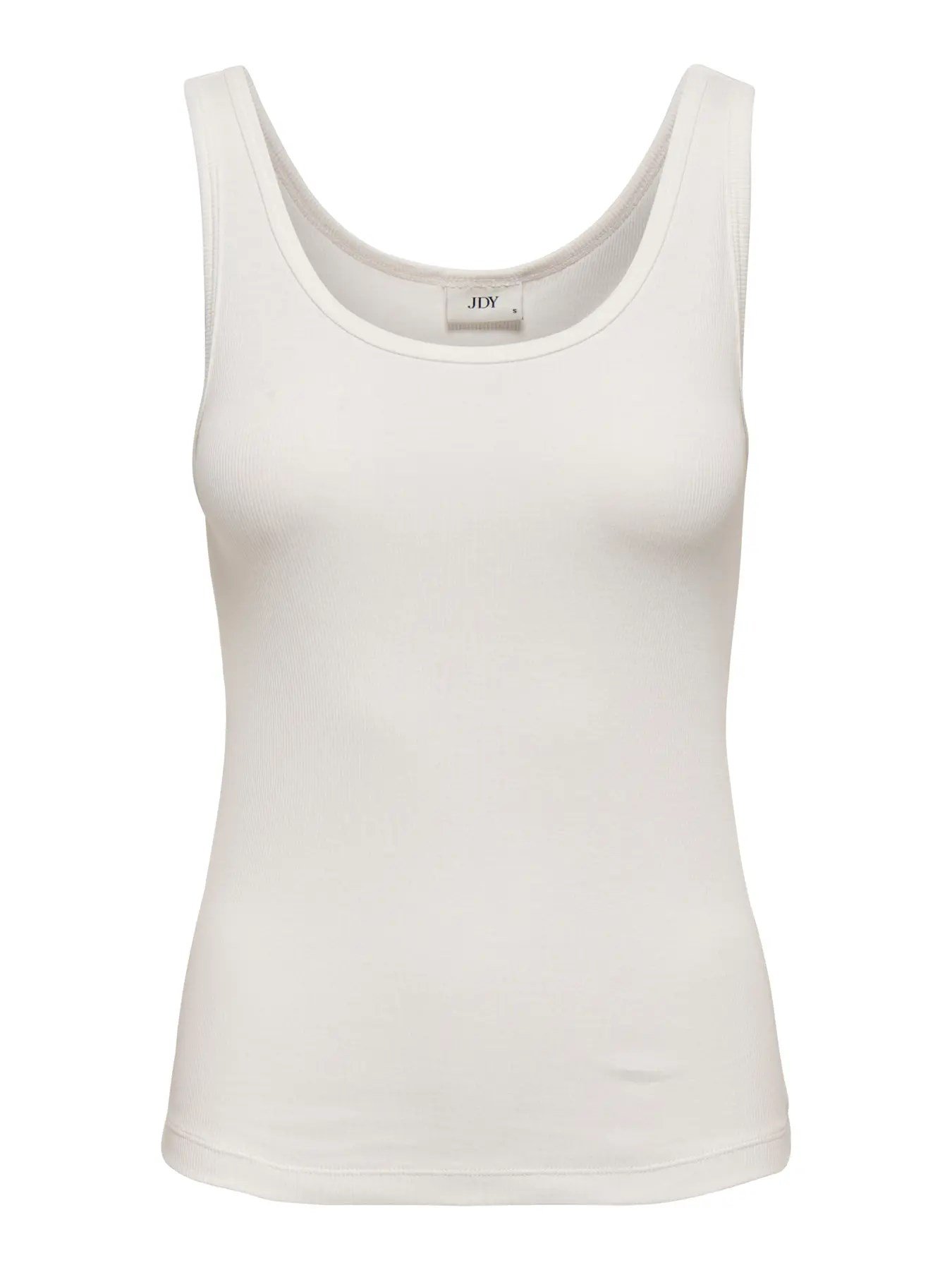 Jdy JDYLUCKY S/L O NECK TOP JRS DIA Beyaz Kadın Atlet