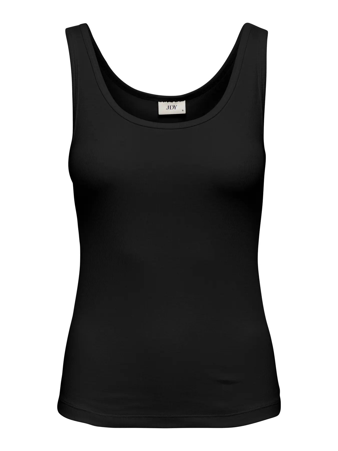 Jdy JDYLUCKY S/L O NECK TOP JRS DIA Siyah Kadın Atlet