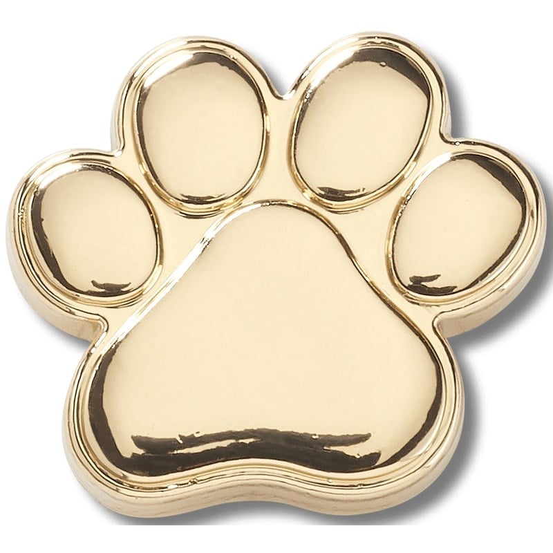 Jibbitz Gold Dog Paw Gold Terlik & Çanta Süsü