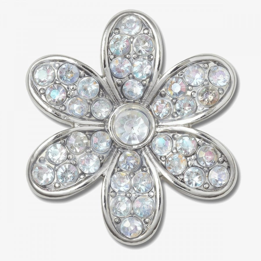 Jibbitz Silver Mnchrm Daisy 1 Gümüş Terlik & Çanta Süsü