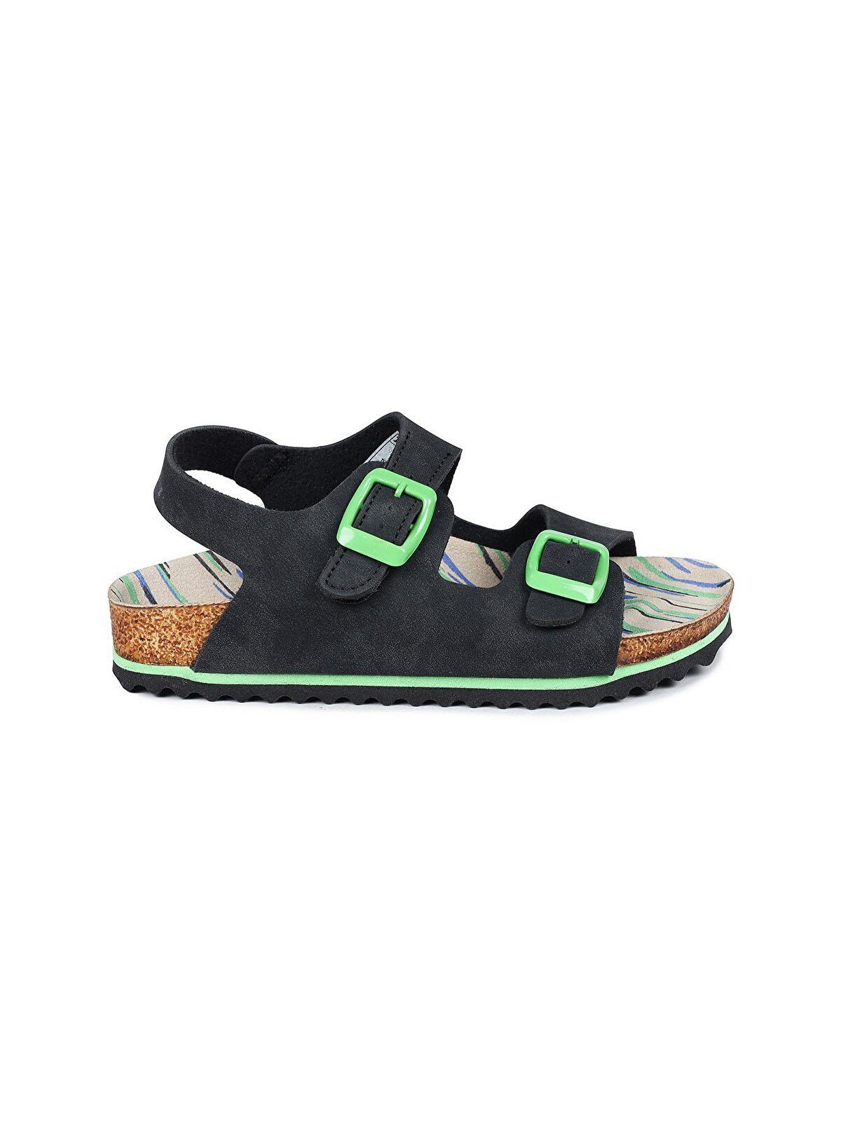 Jump JUMP 50023 ÇİFT TOKALI Siyah Unisex Çocuk Sandalet