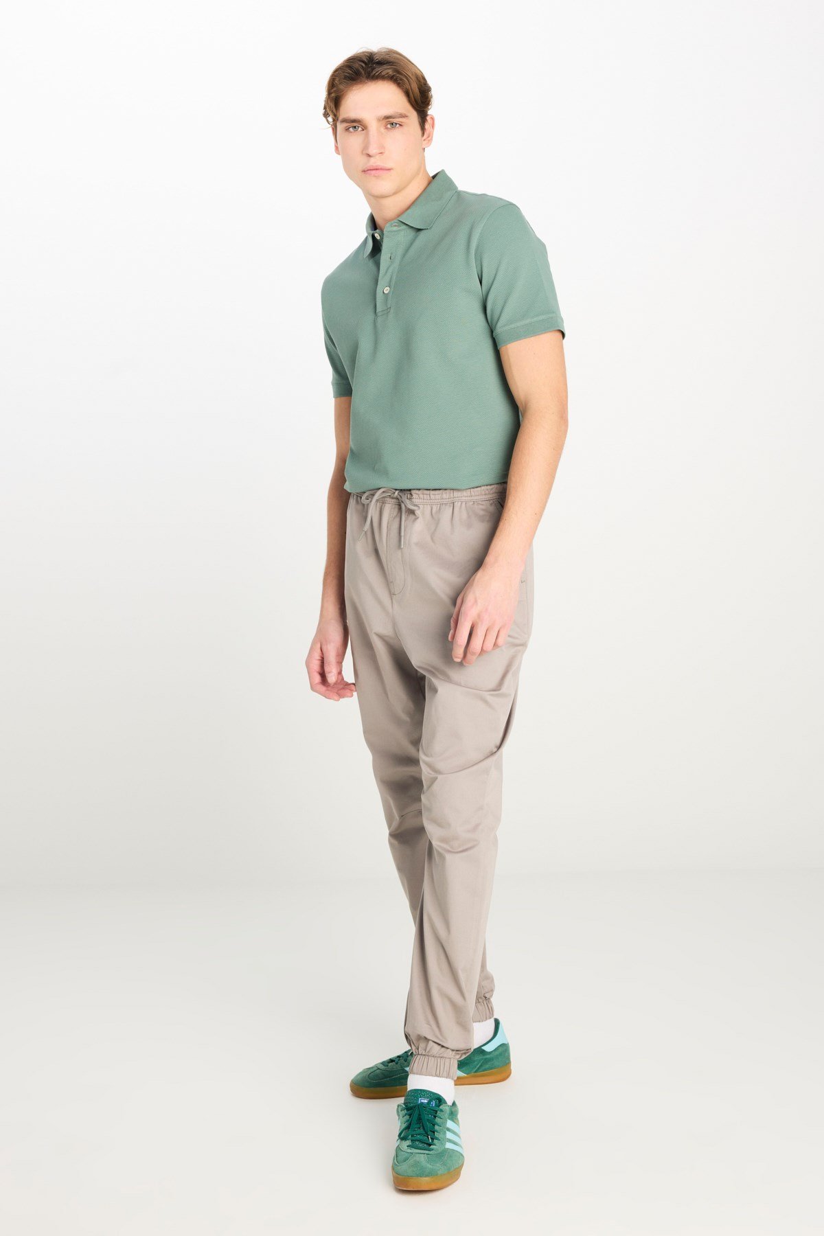 Lee Jogger Non Denim Pantolon Gri Erkek Pantolon
