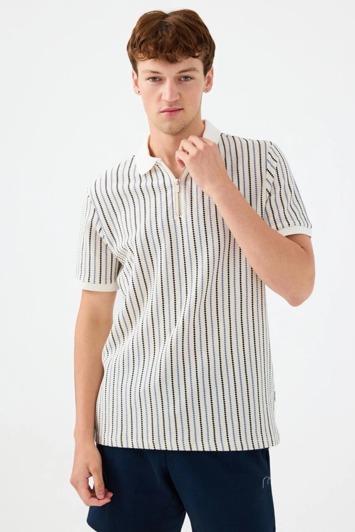 Loft LF 2036023 M PTK Mavi Erkek T-Shirt