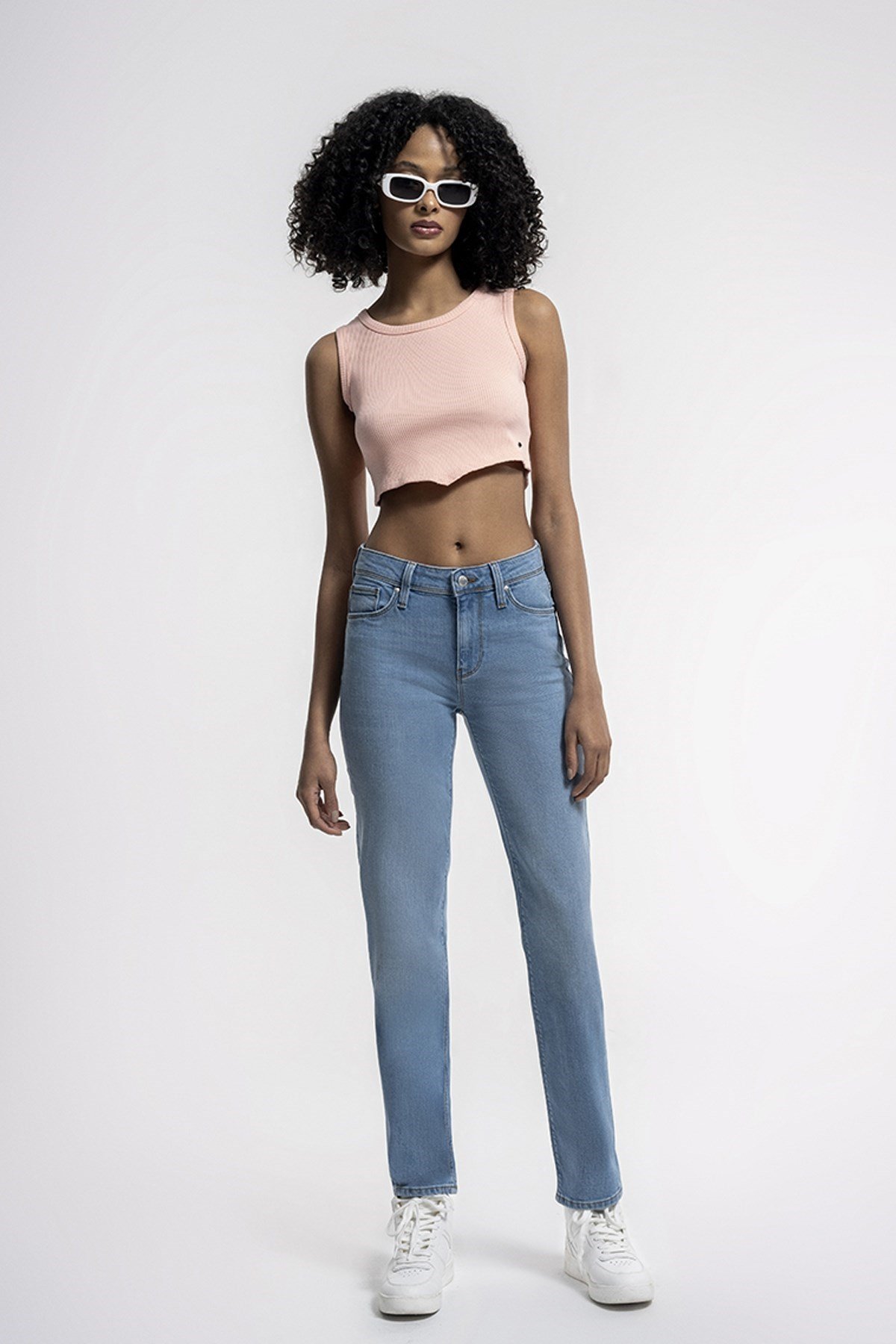 Loft LF 2036084 ELENA SARAH ICE BLUE WASH W PNT Mavi Kadın Kot Pantolon
