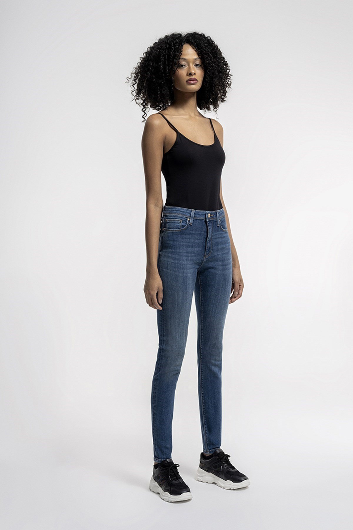 Loft LF 2036135 NATALIE CINDY BLUE WASH W PNT Mavi Kadın Kot Pantolon