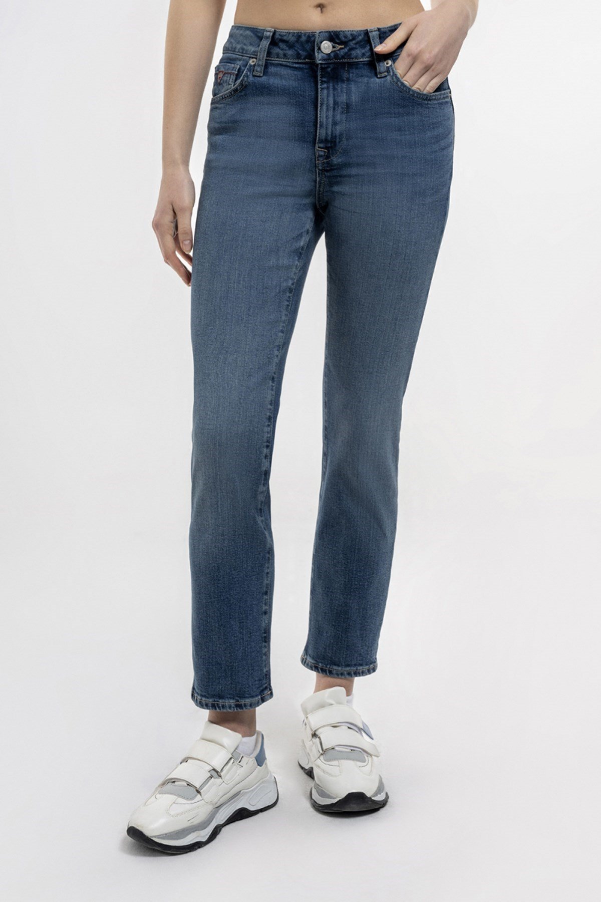 Loft LF 2036263 MOM ARTEMIS WASH W PNT Mavi Kadın Kot Pantolon