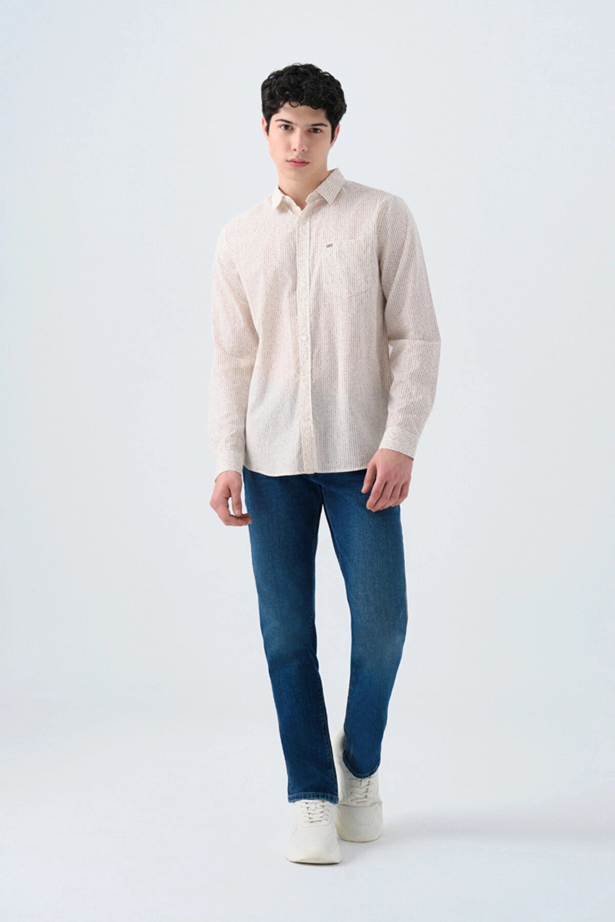 Loft LF 2037013  LUKAS DARK WASH M PNT Denim Erkek Kot Pantolon