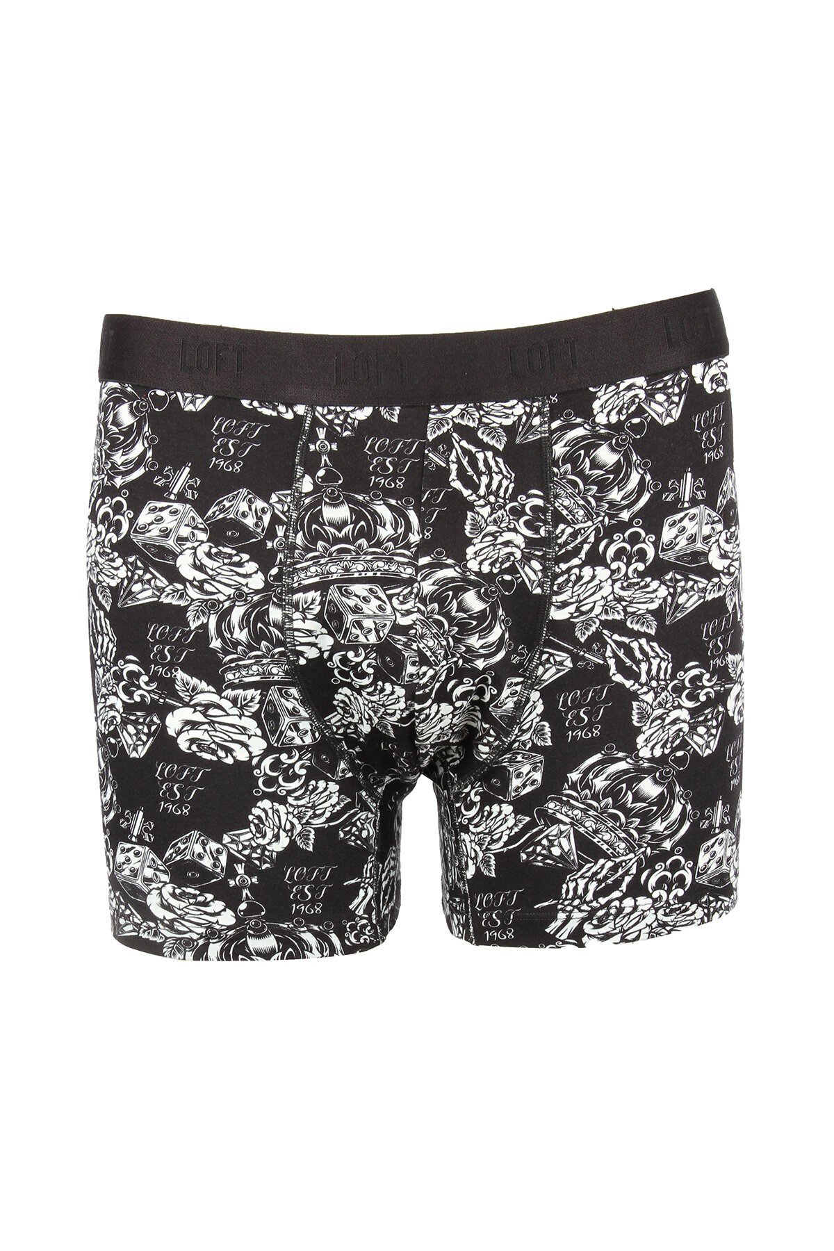 Loft LF 2037461 M UDW Siyah Erkek Boxer