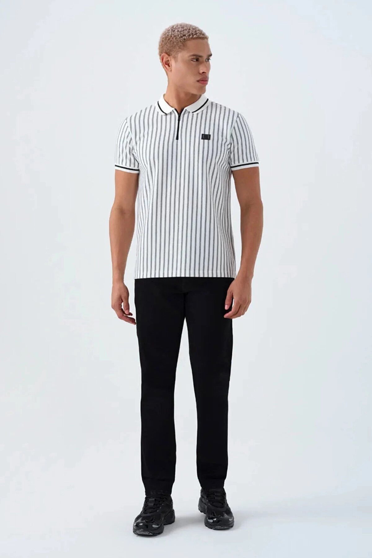 Loft LF 2039435 RICARDO TORINO BLACK WASH M PNT Siyah Erkek Kot Pantolon