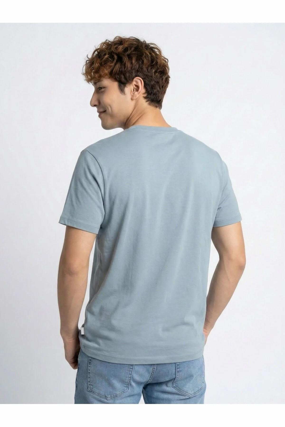 Loft LF 2042926 M TSS Mavi Erkek T-Shirt