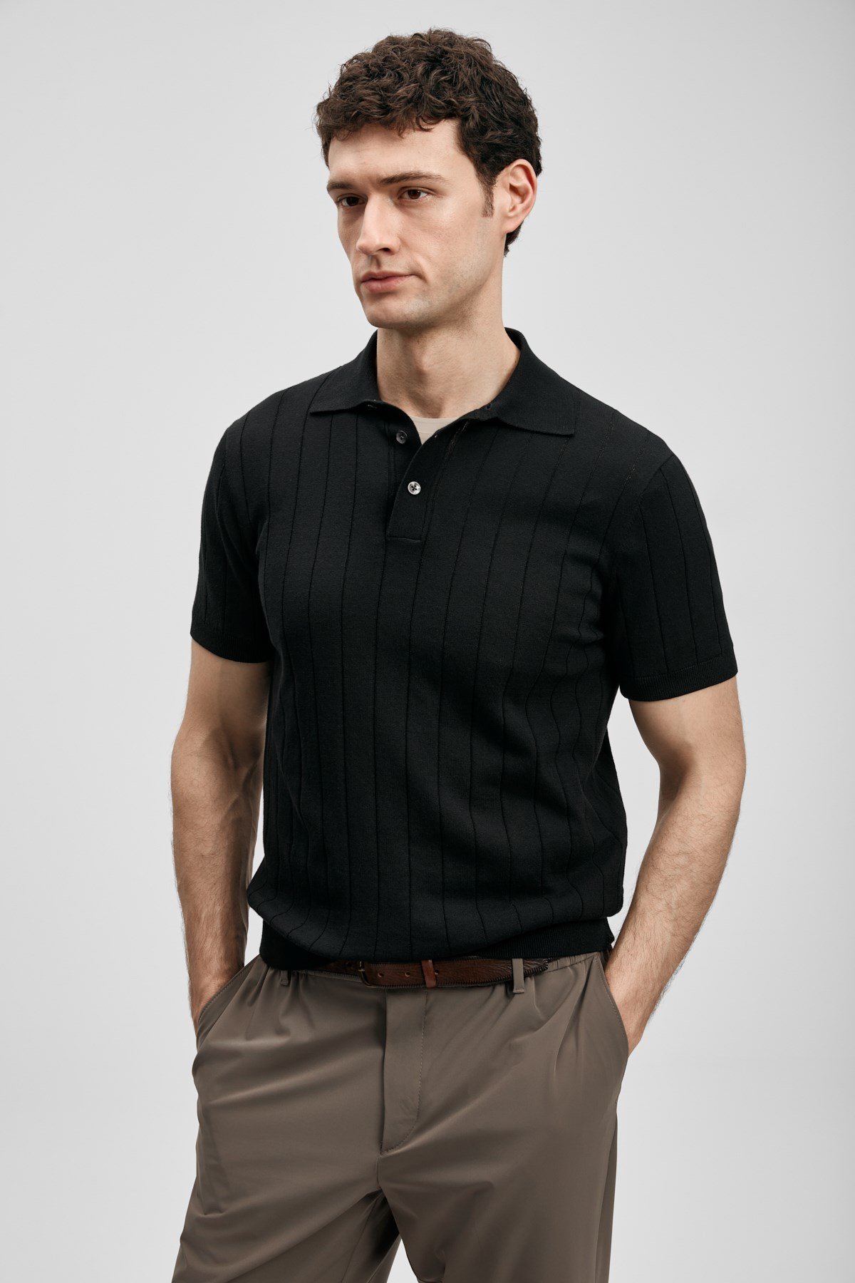 Lufian BOLD Siyah Erkek T-Shirt