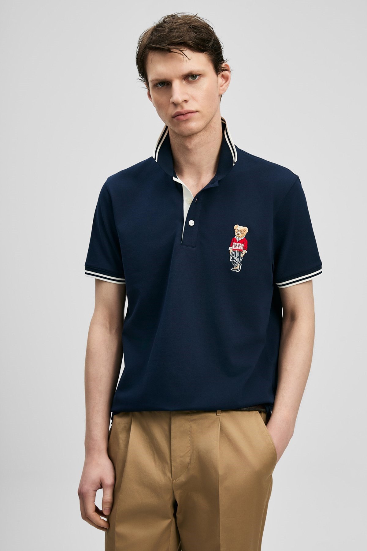 Lufian BRADY Lacivert Erkek T-Shirt