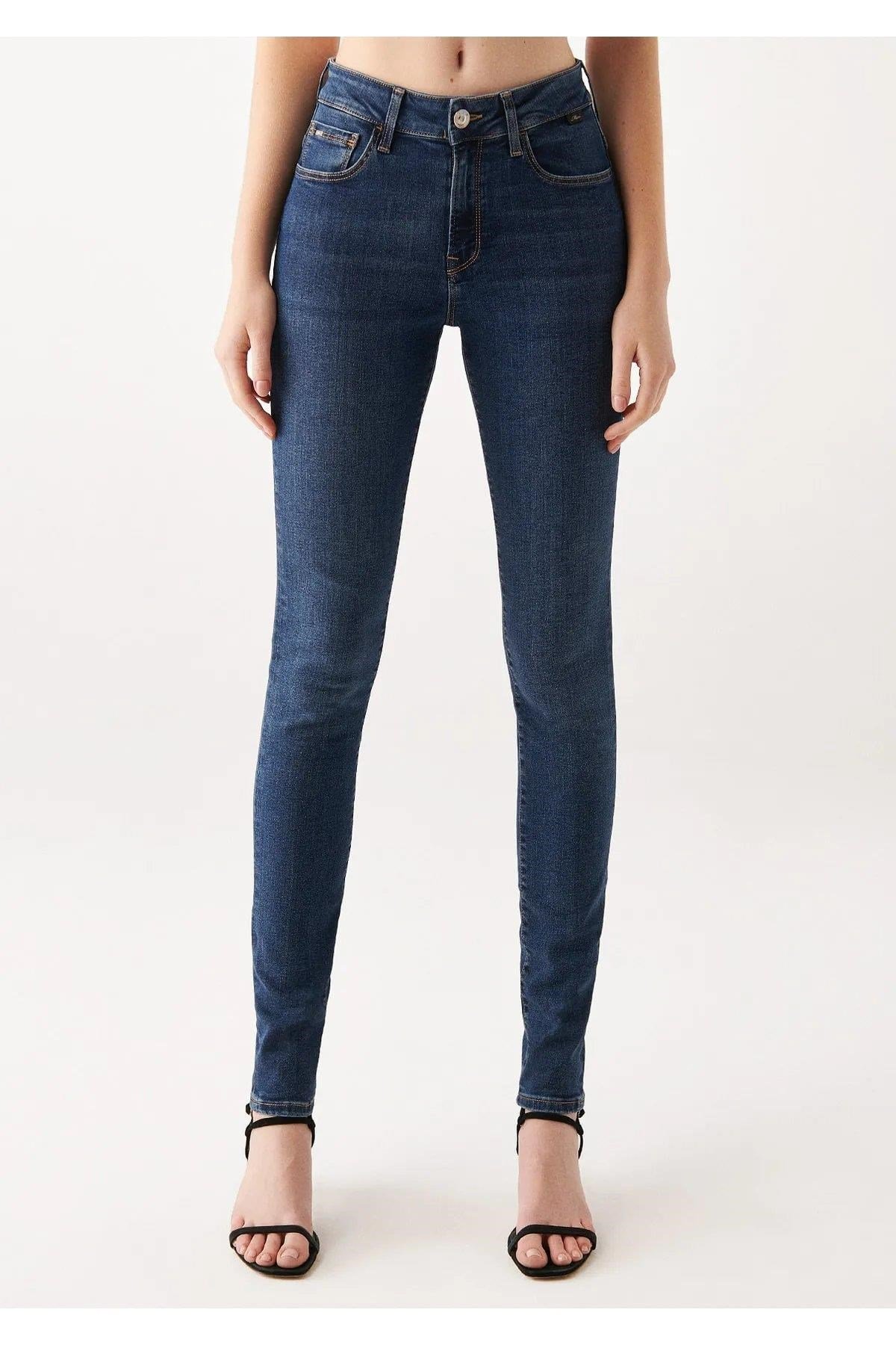 Mavi ALiSSA Dark Nolita Str Denim Kadın Kot Pantolon