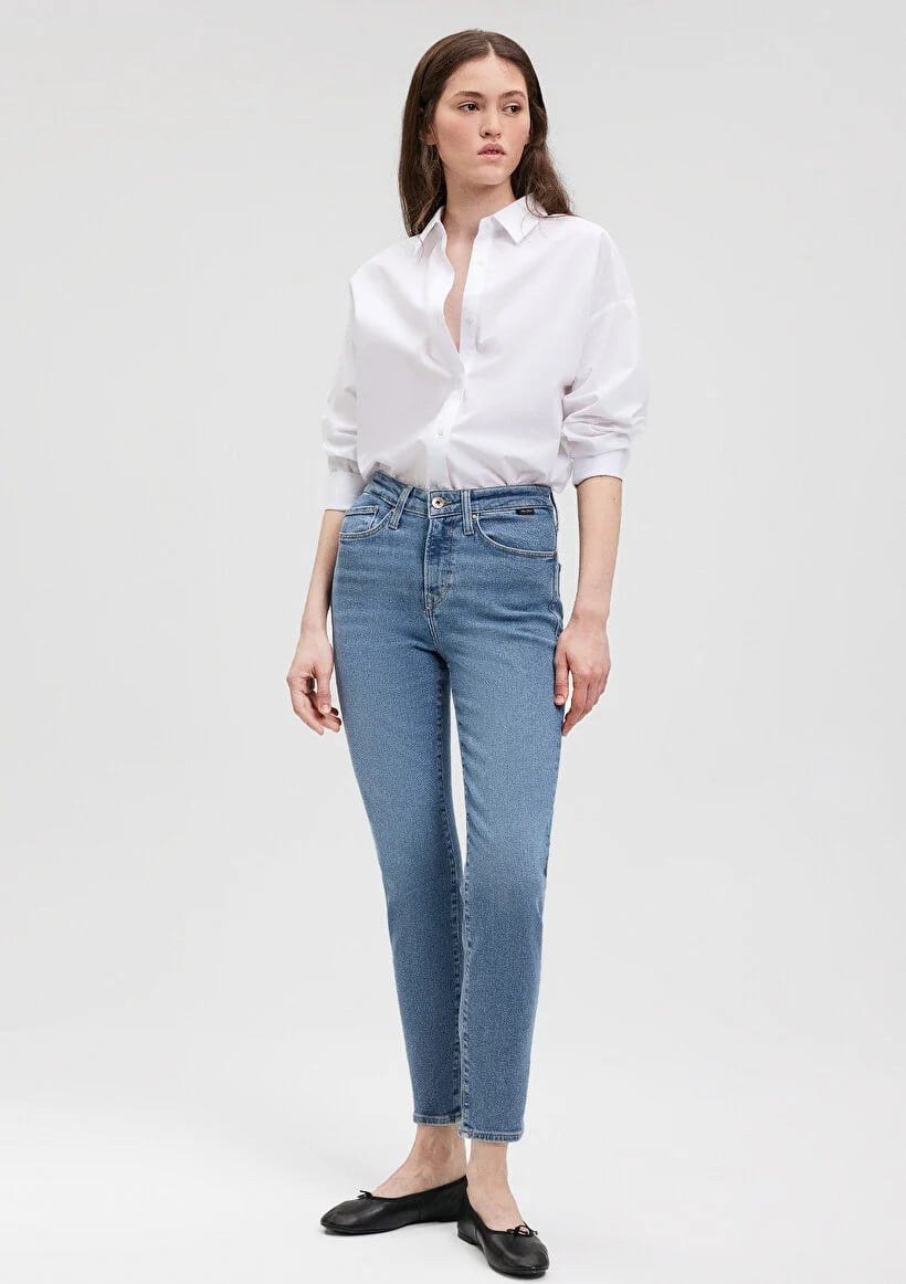 Mavi CiNDY Shaded Gold Shape Denim Kadın Kot Pantolon