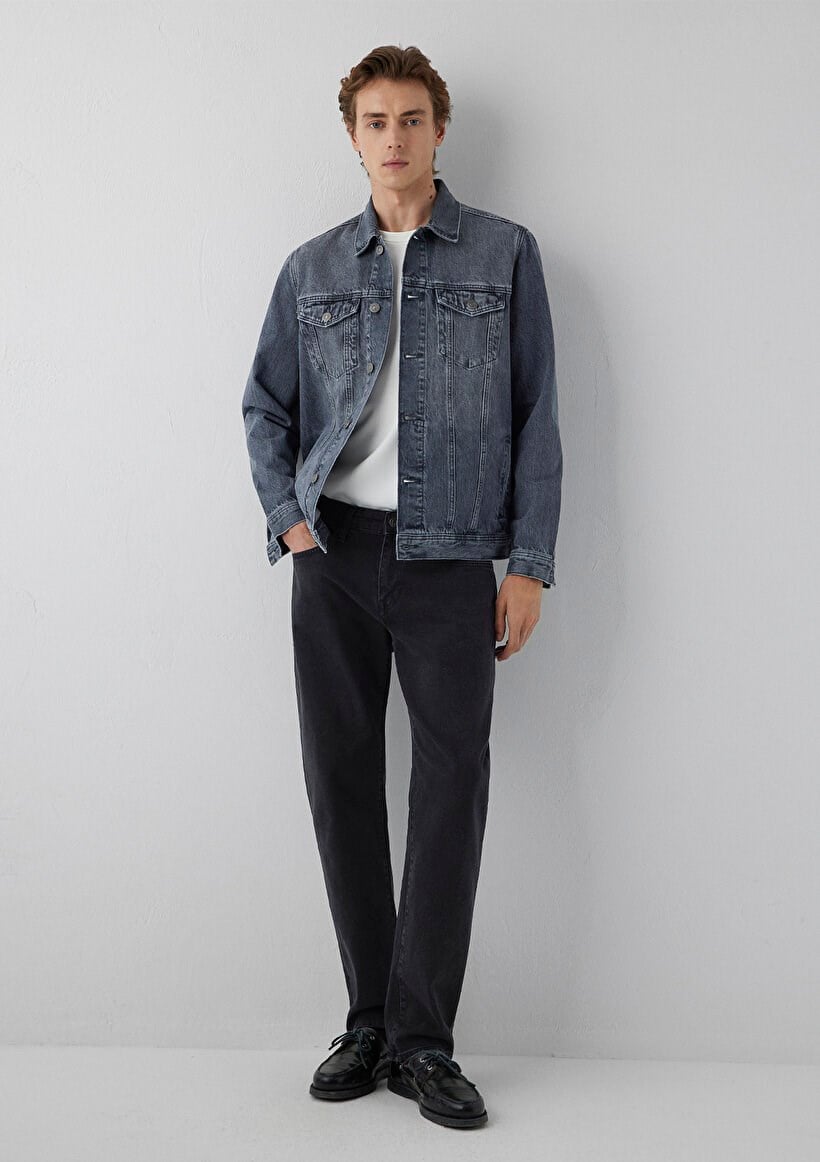 Mavi DRAKE Dolphin Grey Classic Denim Denim Erkek Ceket
