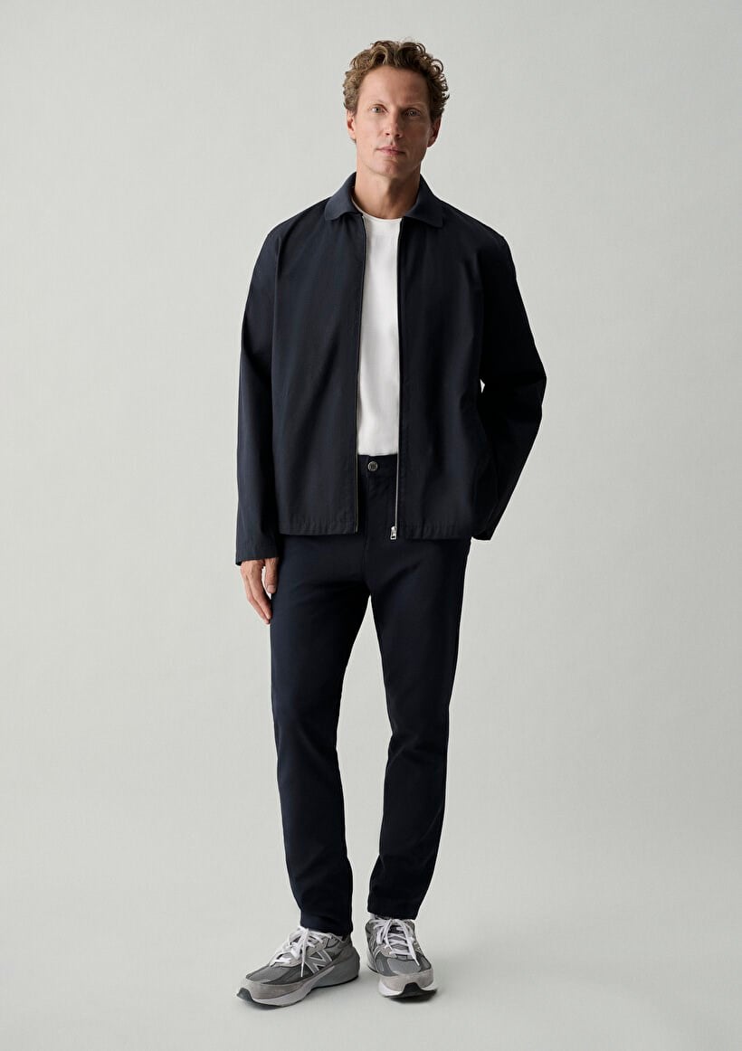 Mavi FERMUARLI CEKET Dark Navy Lacivert Erkek Ceket