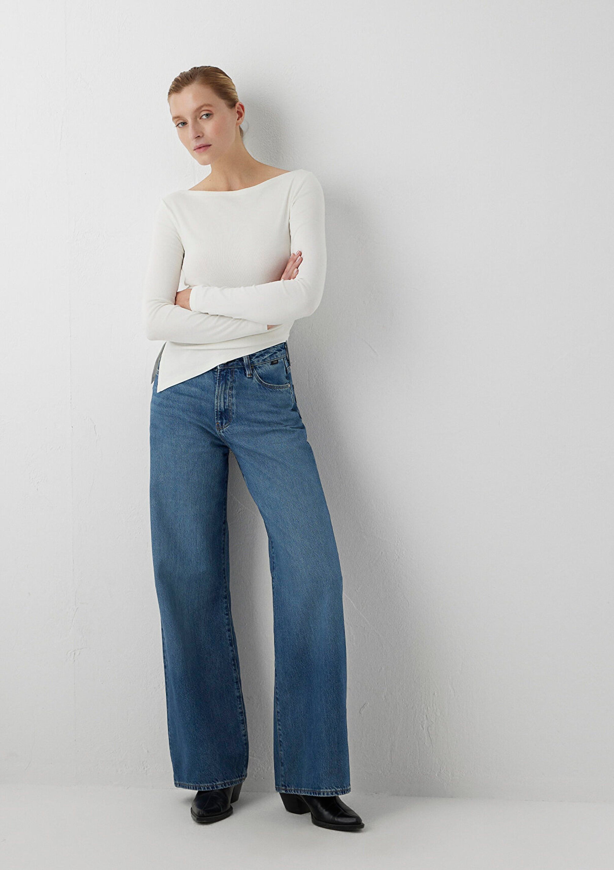 Mavi FLORIDA Mid Blue Denim Denim Kadın Kot Pantolon M1010381-A6213
