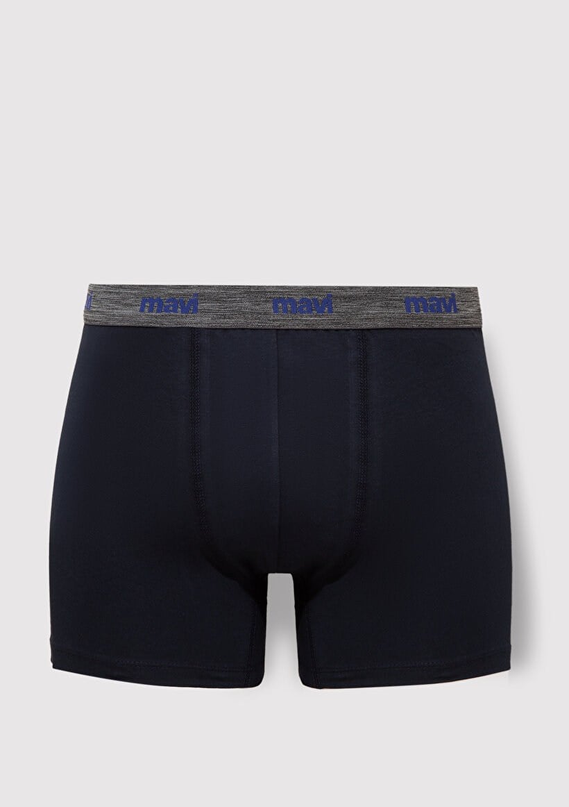 Mavi İÇ ÇAMAŞIRI Koyu Lacivert Lacivert Erkek Boxer M0911178-70500