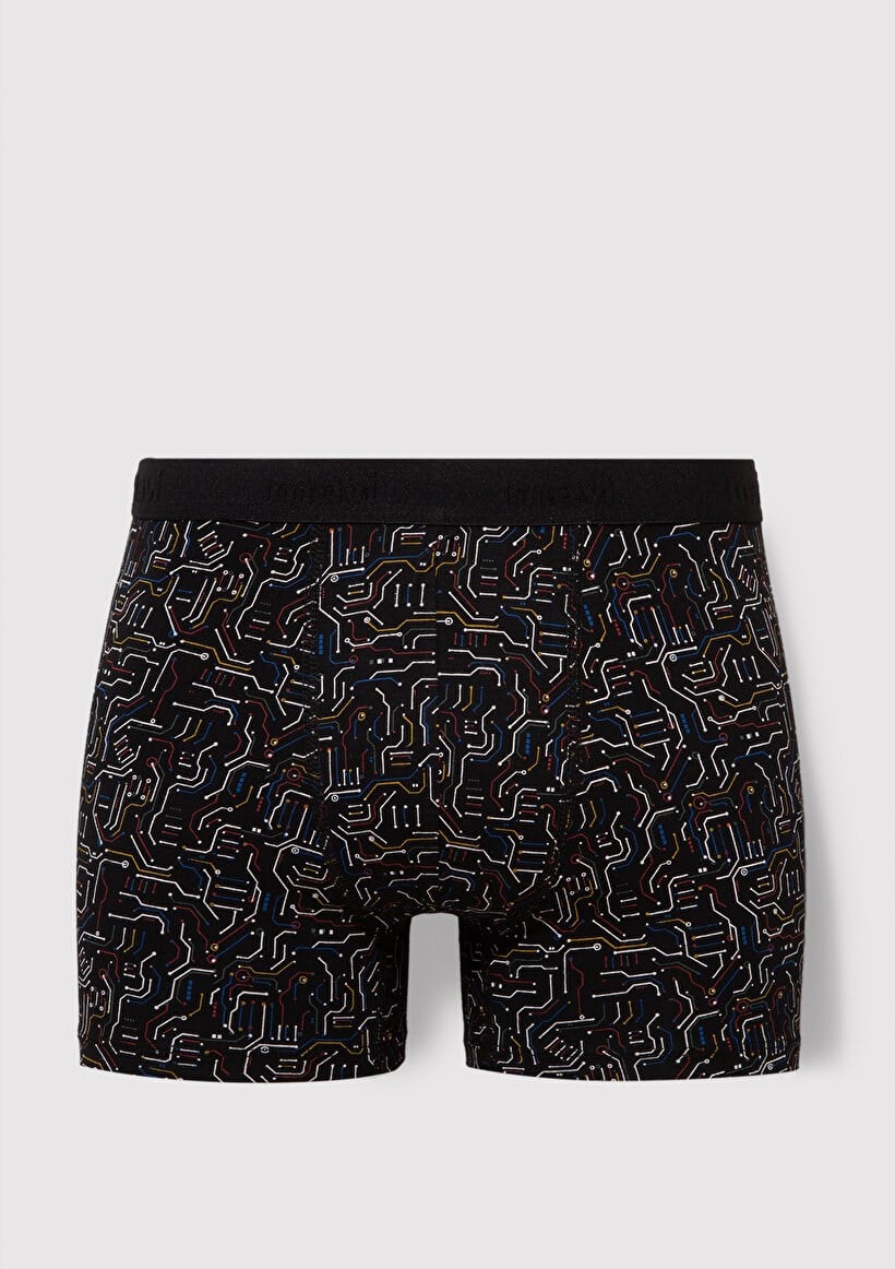 Mavi İÇ ÇAMAŞIRI Lacivert Lacivert Erkek Boxer