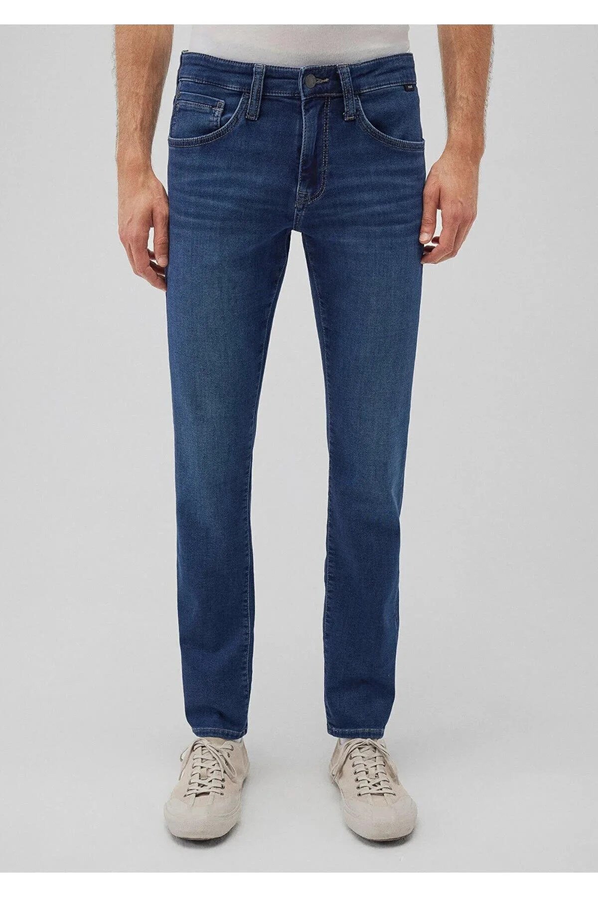 Mavi JAKE Dark Sky Blue Sporty Denim Erkek Kot Pantolon
