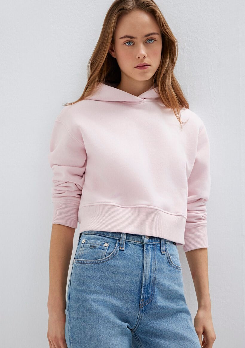 Mavi KAPiSONLU SWEATSHiRT Pale Lilac Lila Kadın Sweatshirt