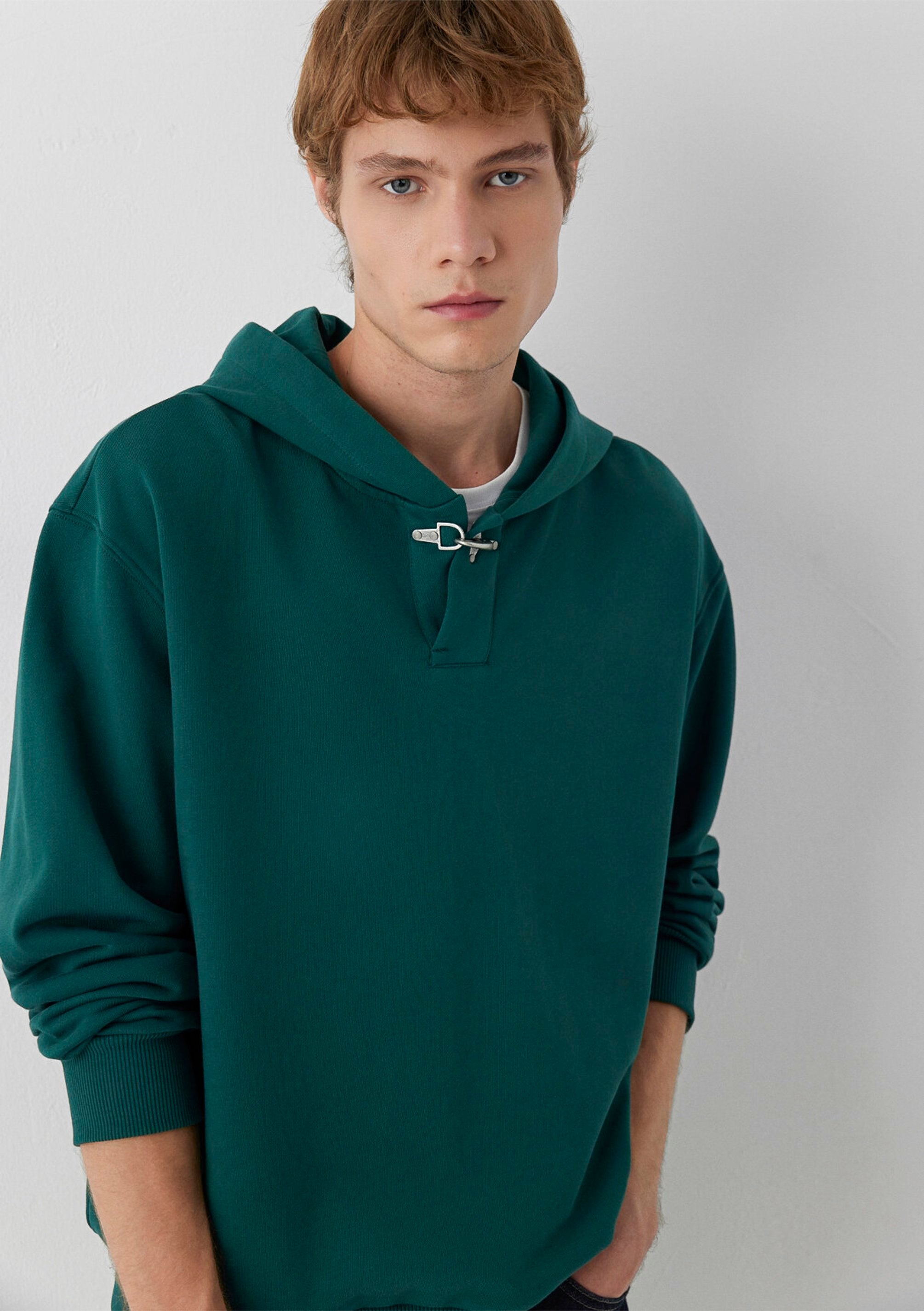 Mavi KAPÜŞONLU SWEATSHIRT Orman Yeşili Yeşil Erkek Sweatshirt M0S20144-71932