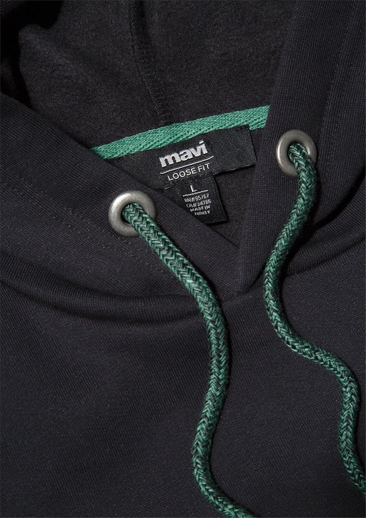 Mavi KAPÜŞONLU SWEATSHiRT Siyah Siyah Erkek Sweatshirt