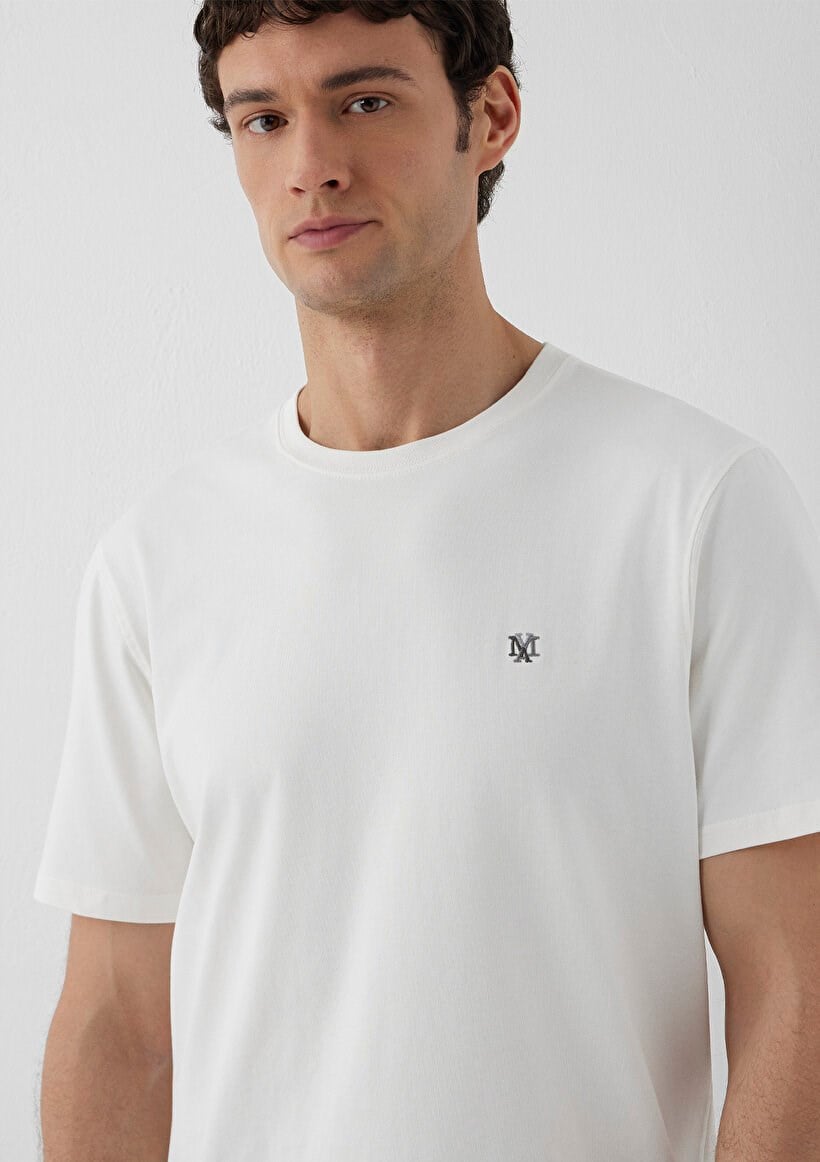 Mavi KISA KOL TİŞÖRT Vaporous Gray Gri Erkek T-Shirt