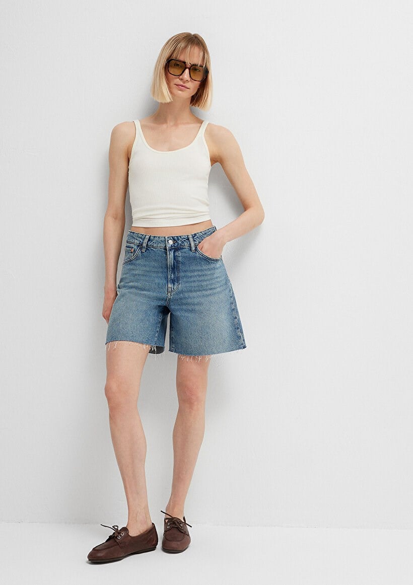 Mavi LIDIA Lt Used Denim Denim Kadın Şort