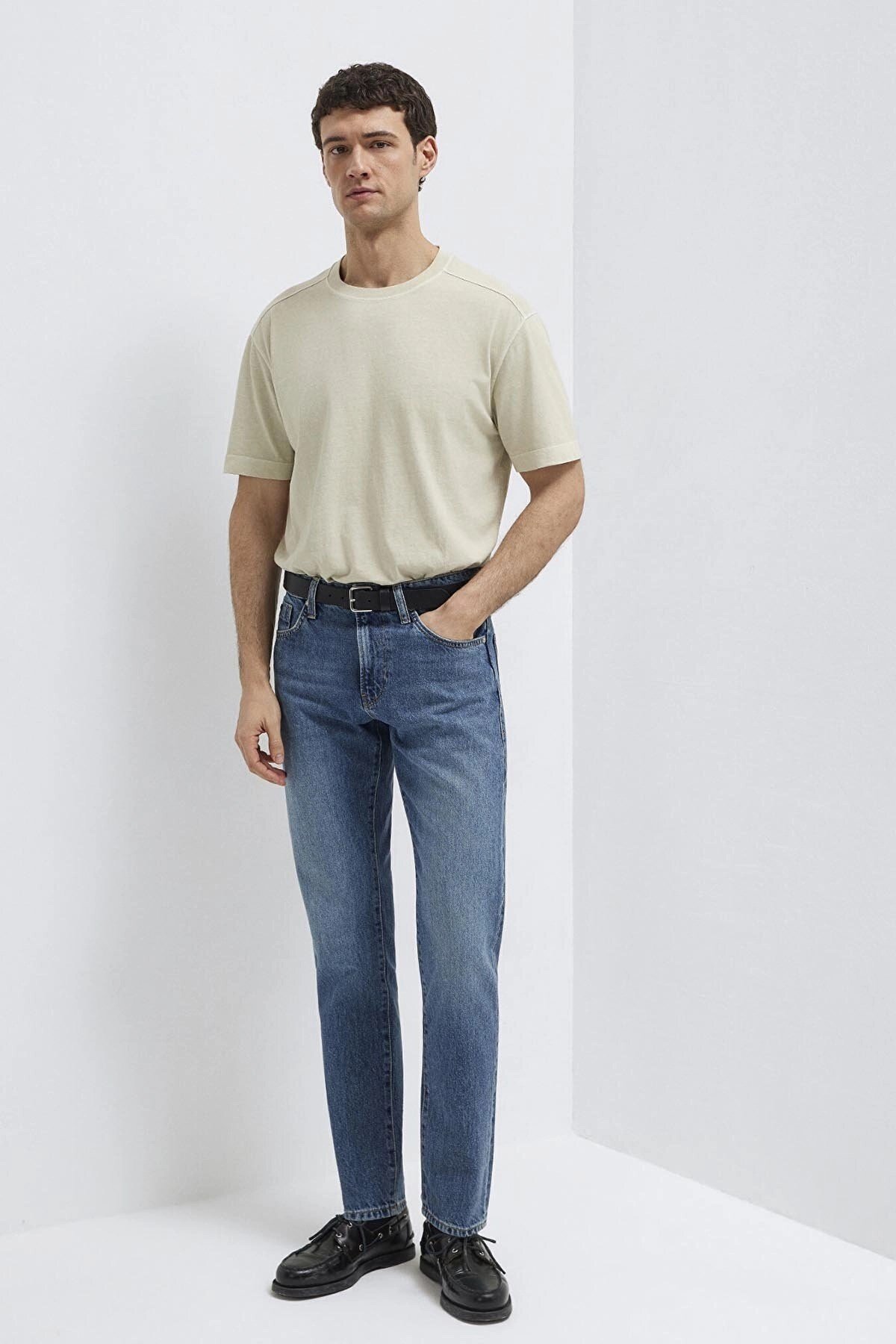 Mavi LONDON Classic Denim Koyu Mavi Mavi Erkek Kot Pantolon
