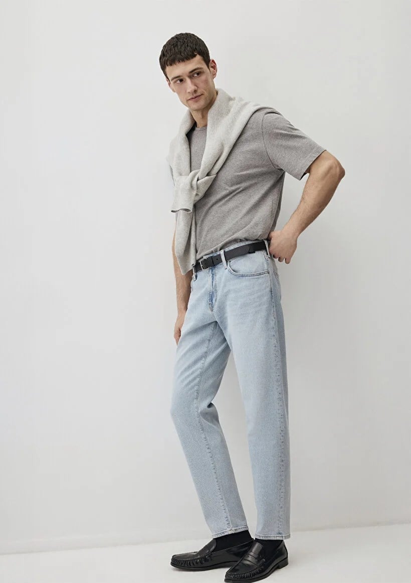 Mavi LONDON Lt Classic Denim Denim Erkek Kot Pantolon