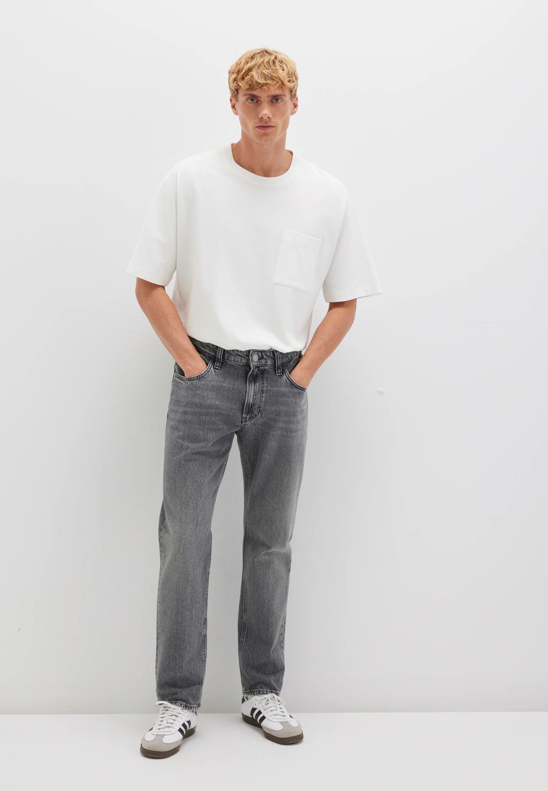 Mavi LONDON Street Gri Denim Antrasit Erkek Kot Pantolon