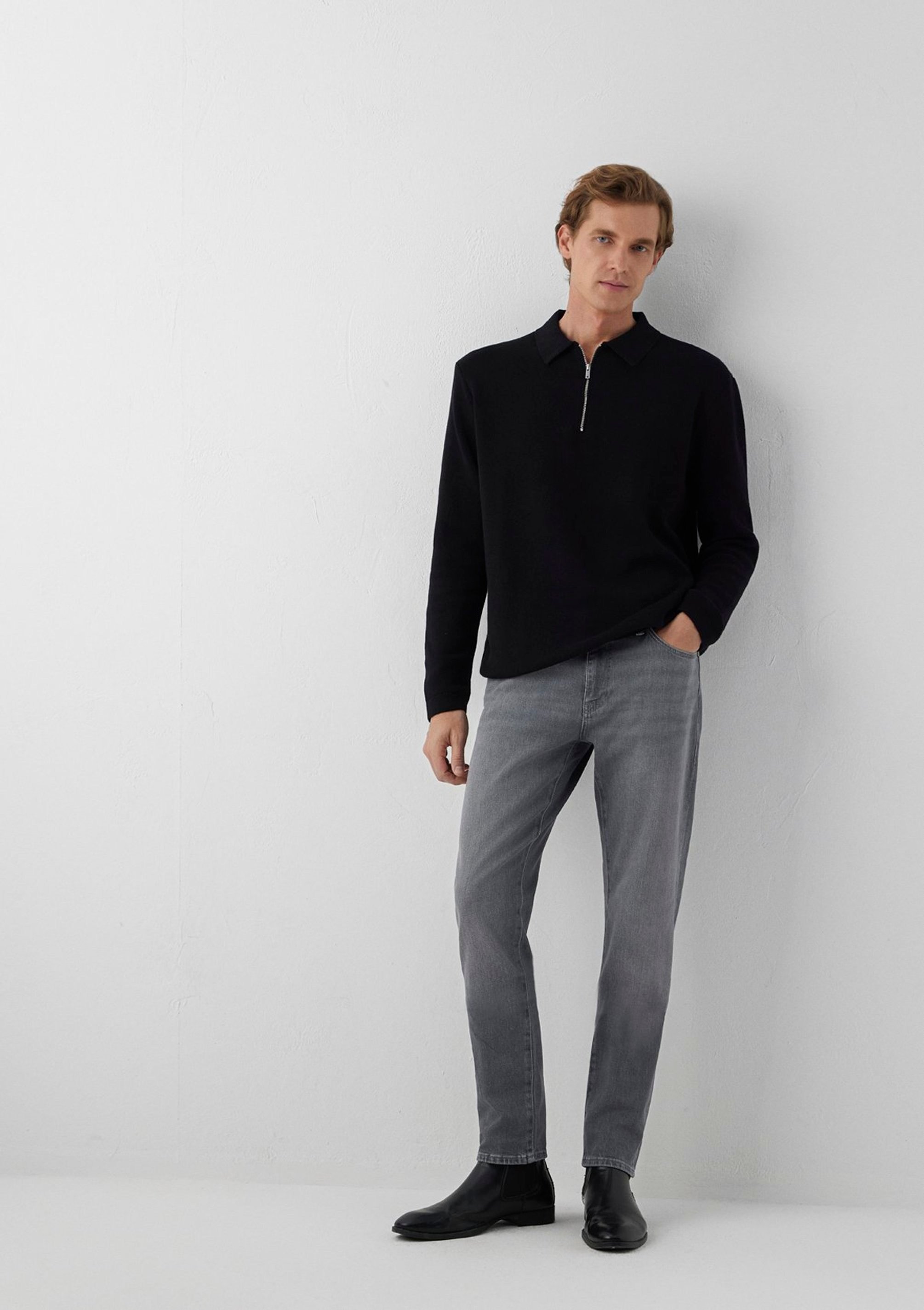 Mavi MADRID Mavi Black Gri Gri Erkek Kot Pantolon M000152-A4081