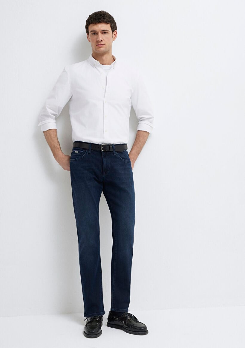 Mavi MARCUS Premium Blue Mürekkep Mavisi Lacivert Erkek Kot Pantolon