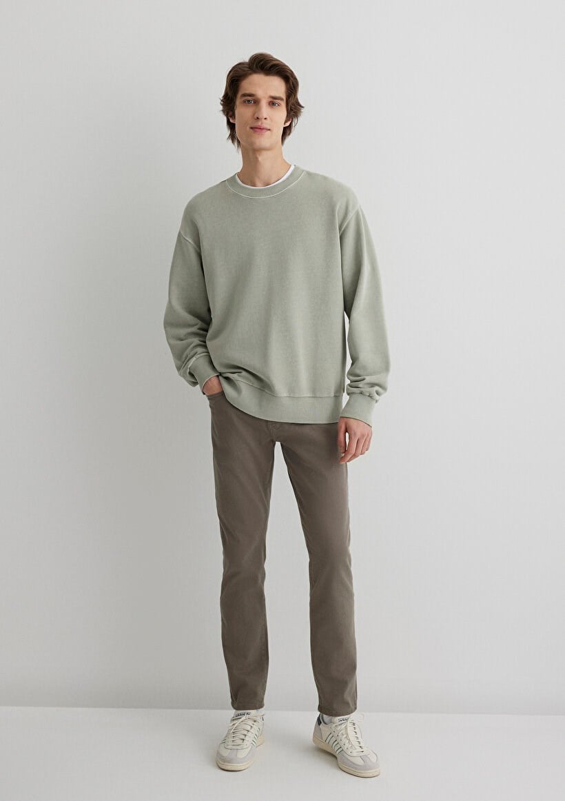 Mavi MARCUS Smokey Olive Comfort Kahverengi Erkek Kot Pantolon
