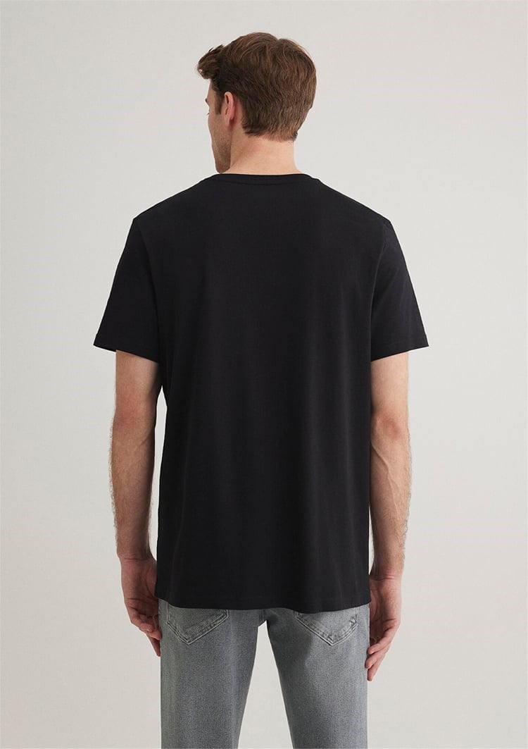Mavi MAVİ BASKILI TİŞÖRT   Siyah Siyah Erkek T-Shirt
