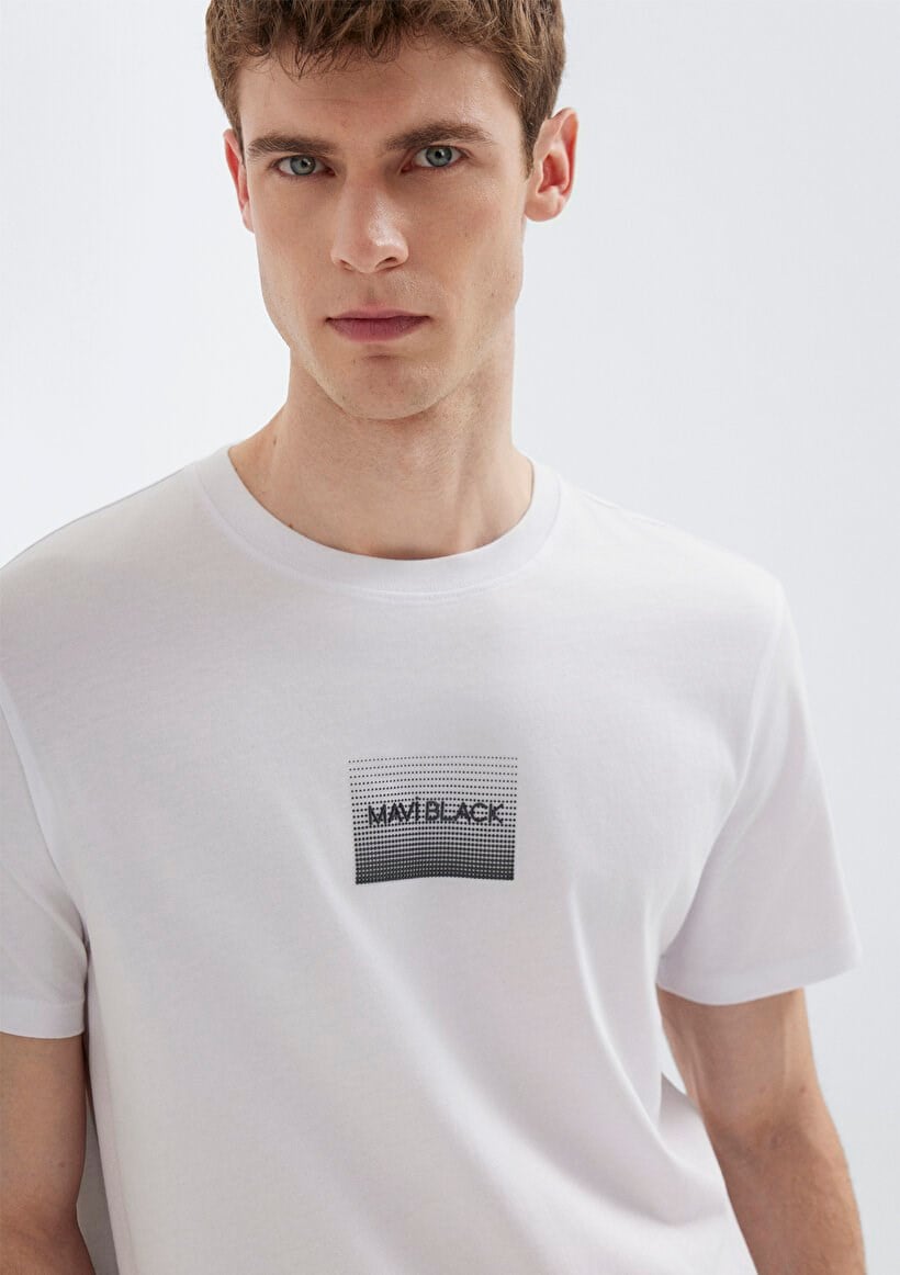 Mavi MAVİ BLACK TİŞÖRT Beyaz Beyaz Erkek T-Shirt