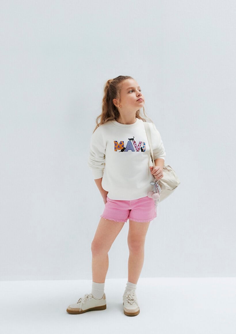 Mavi MELORA Pink Denim Pembe Kız Çocuk Şort