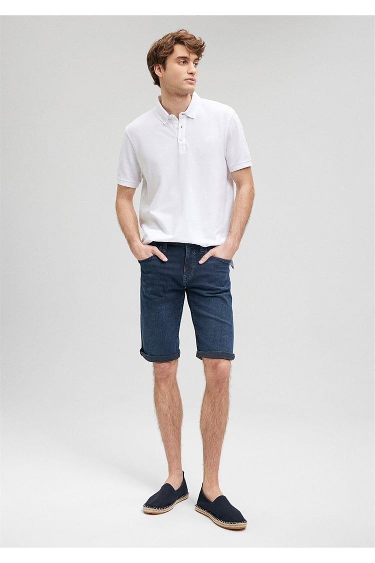 Mavi NICHOLAS Foggy Indigo Mavi Premium Denim Erkek Şort