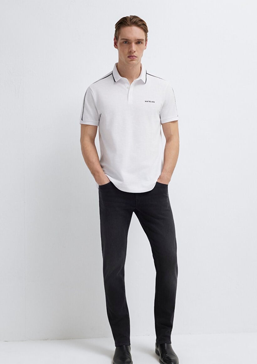 Mavi POLO TİŞÖRT Beyaz Beyaz Erkek T-Shirt