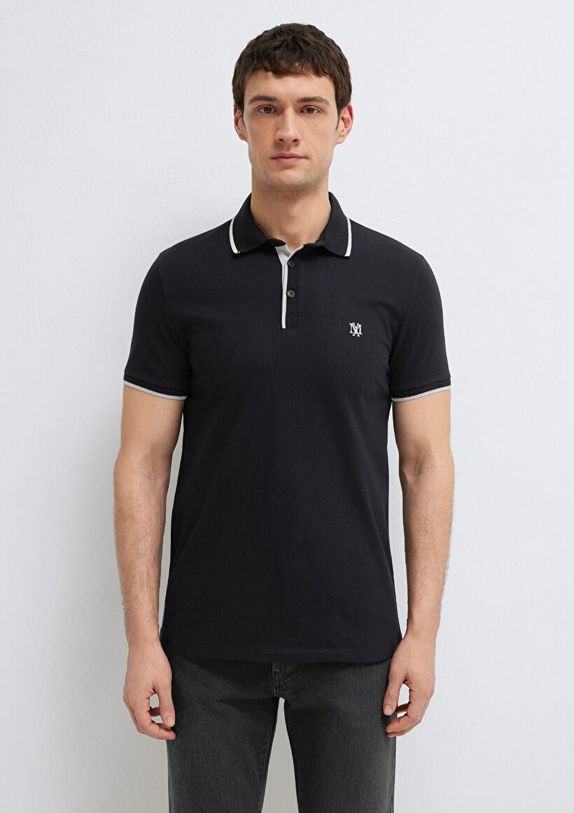 Mavi POLO TİŞÖRT Siyah Siyah Erkek T-Shirt