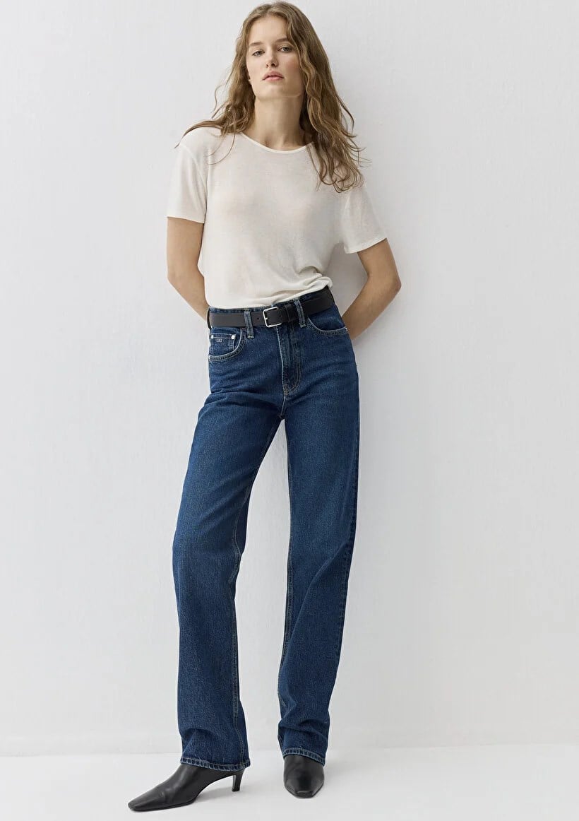 Mavi SKY Deep Blue Classic Denim Denim Kadın Kot Pantolon