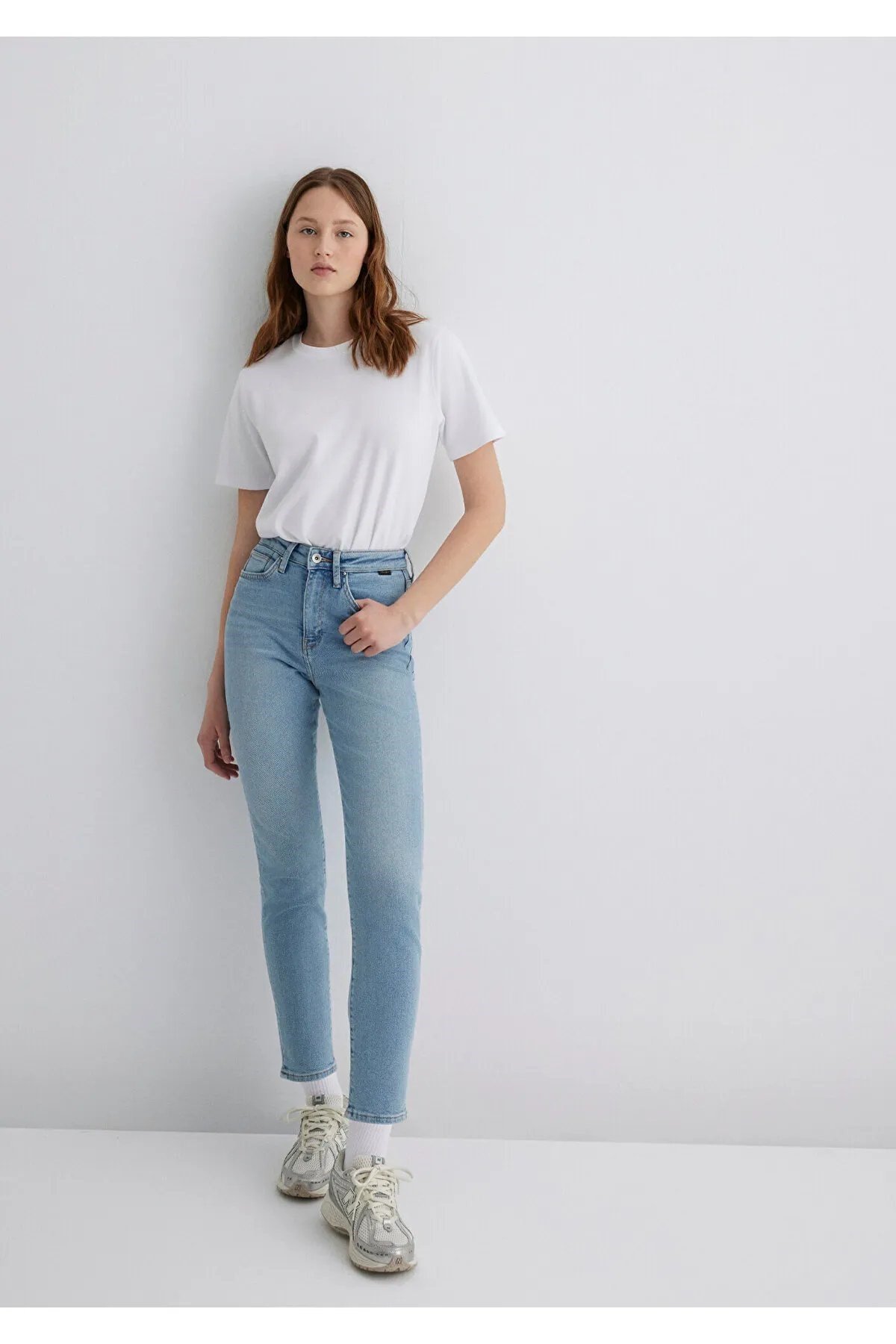 Mavi STAR Bleached Used Gold Shape Denim Kadın Kot Pantolon