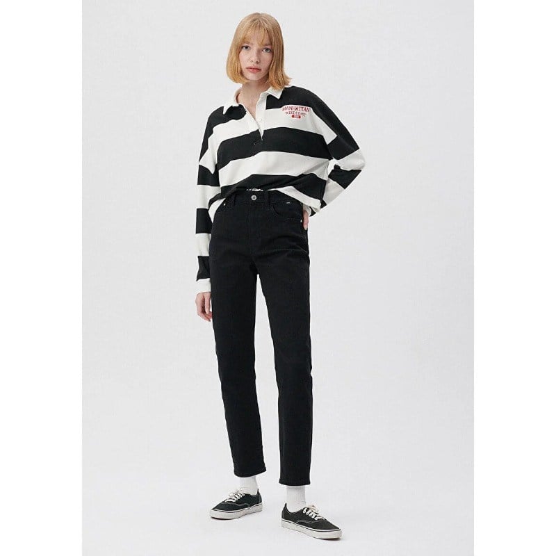 Mavi STAR Double Black Denim Denim Kadın Kot Pantolon