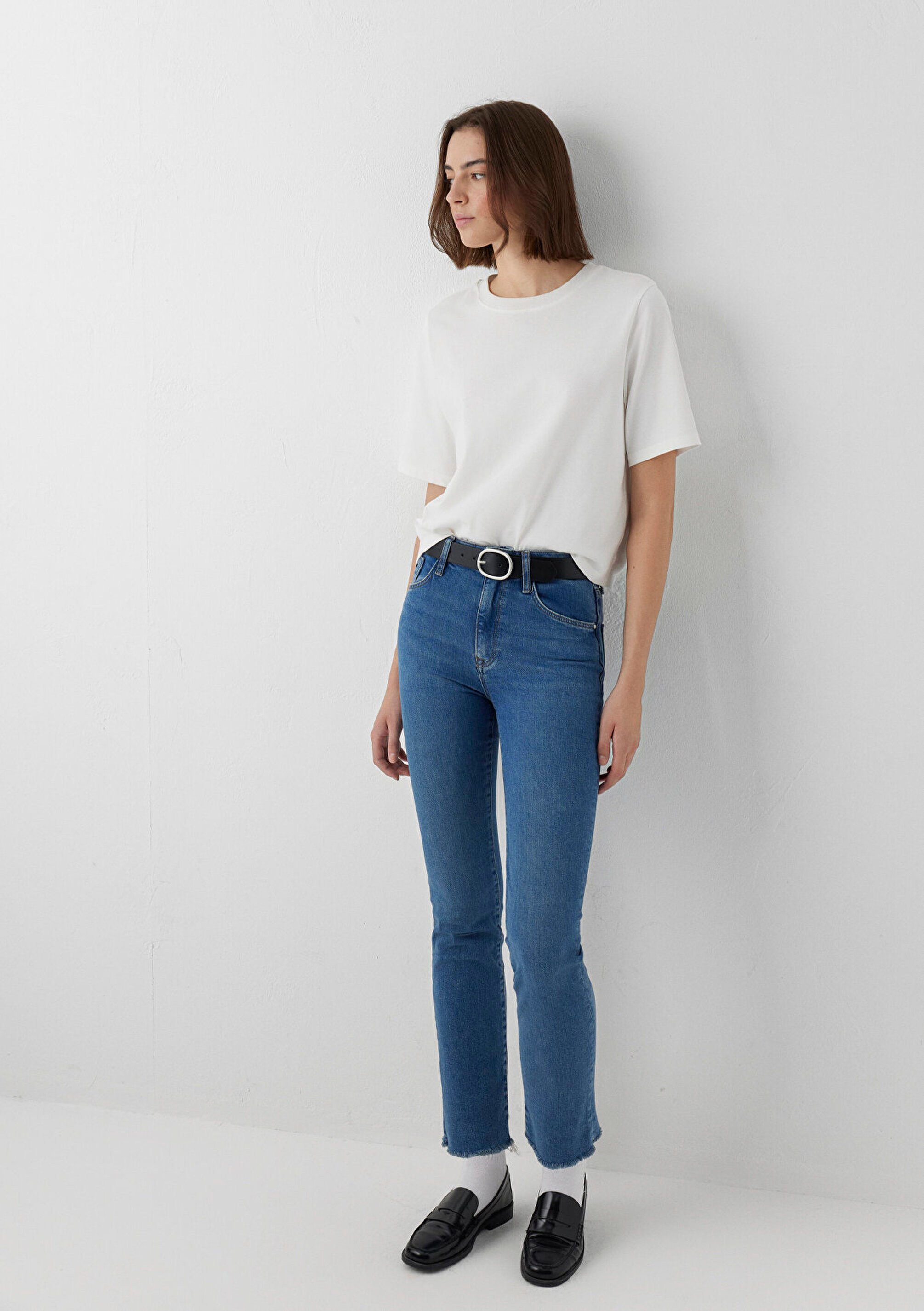 Mavi VIOLA Mid Shaded Premium Blue Denim Kadın Kot Pantolon M101048-A3794