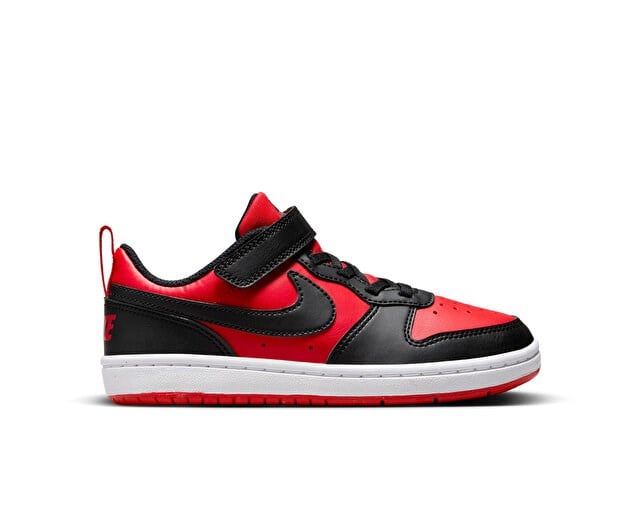 Nike COURT BOROUGH LOW RECRAFT (PS) Kırmızı Erkek Çocuk Günlük Spor Ayakkabı