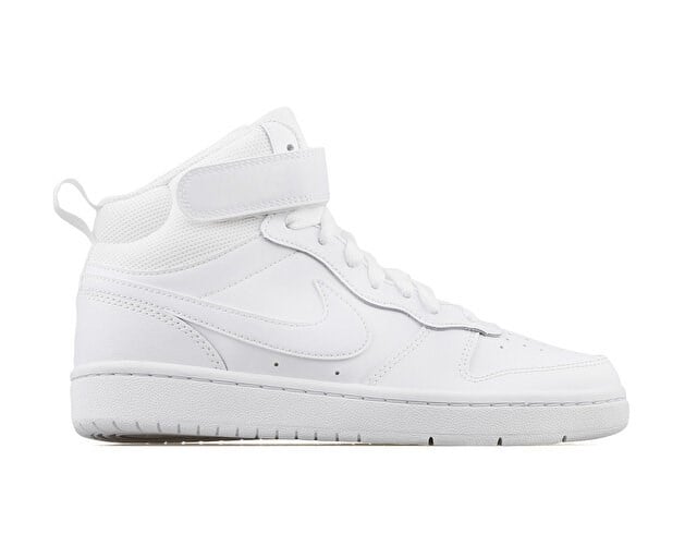 Nike COURT BOROUGH MID 2 (GS) Beyaz Erkek Çocuk Günlük Spor Ayakkabı