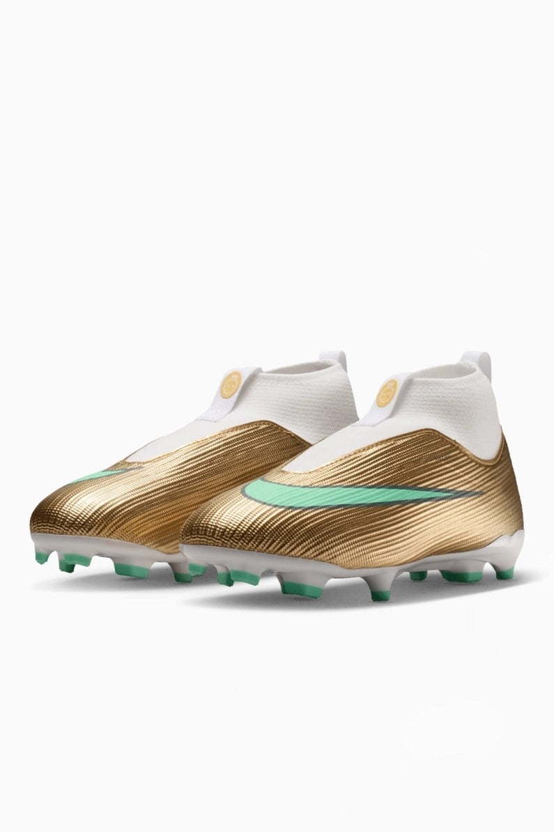 Nike JR SUPERFLY 11 ACAD FG/MG KM Gold Erkek Çocuk Krampon